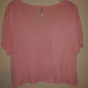 Pink Crop top